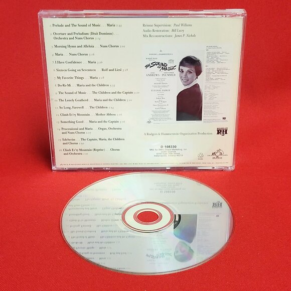 The Sound of Music Rodgers & Hammerstein Julie Andrews CD 1995 - Picture 8 of 8